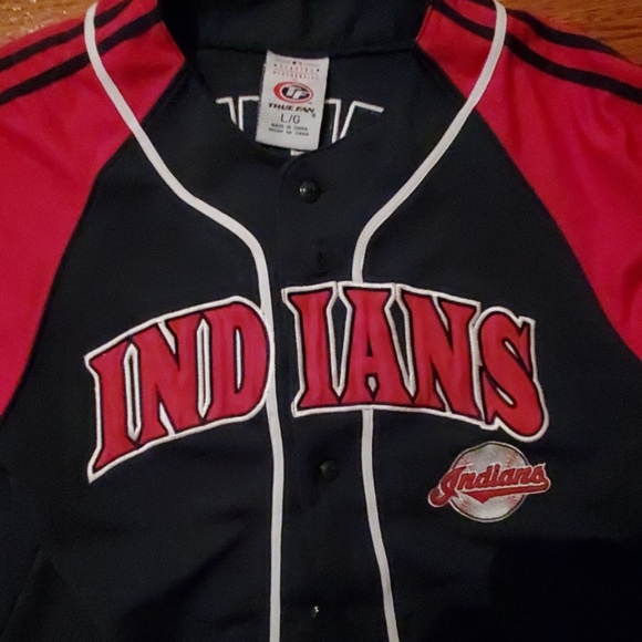 INDIANS BASEBALL JERSEY (JUNIORS) - Picture 3 of 4